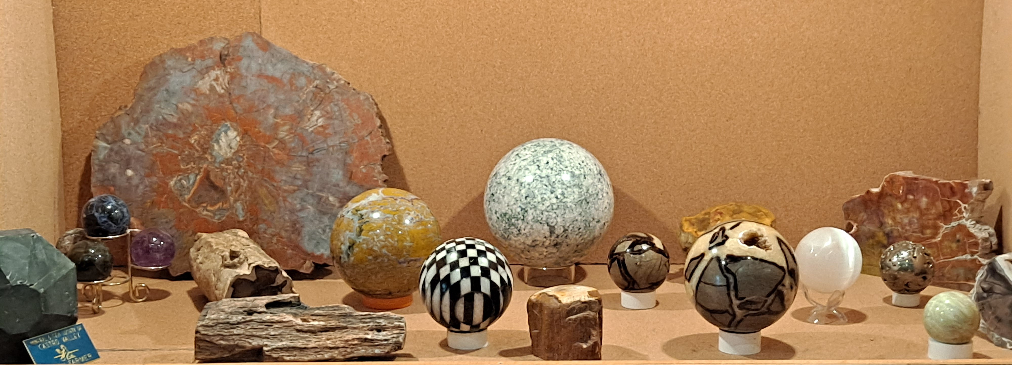 Beth Farmer's Planetary Travels display.