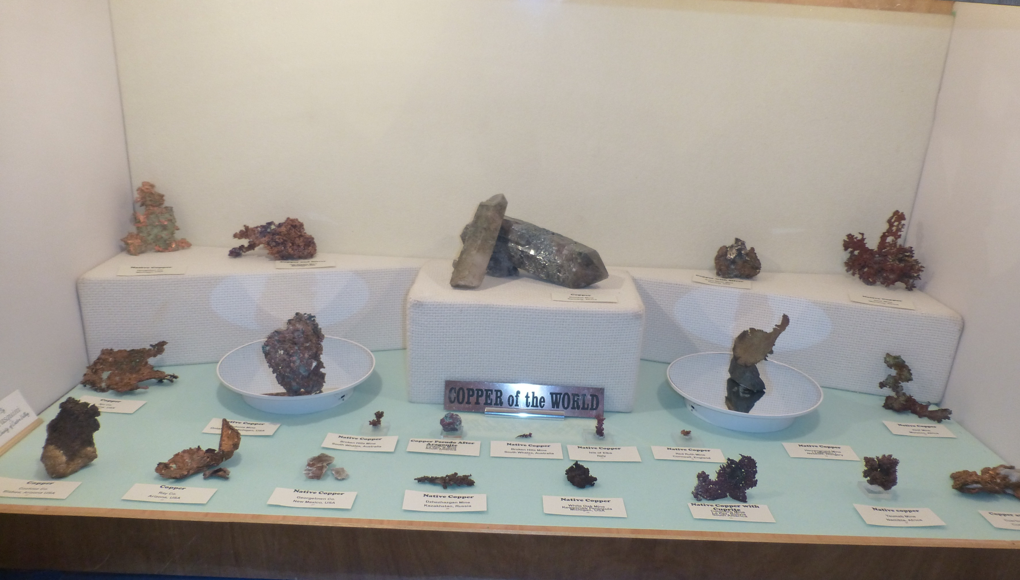 Chris Pasquini's Copper Display Case.